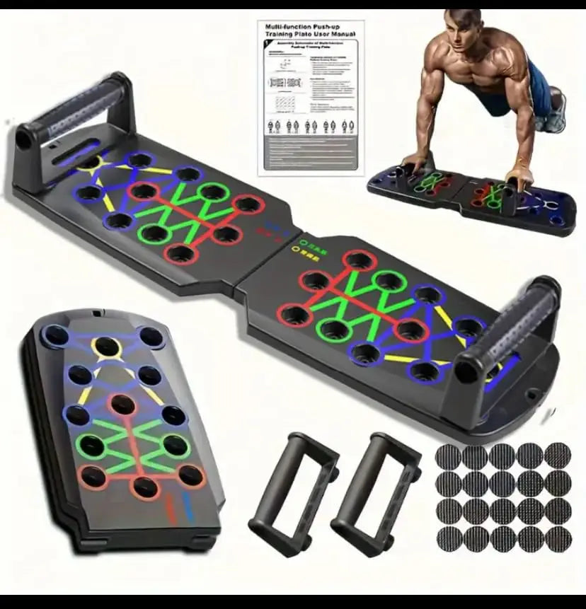 Prancha Multiuso Fitness Portátil – Treine Onde Quiser, Como Quiser! 💪🏽